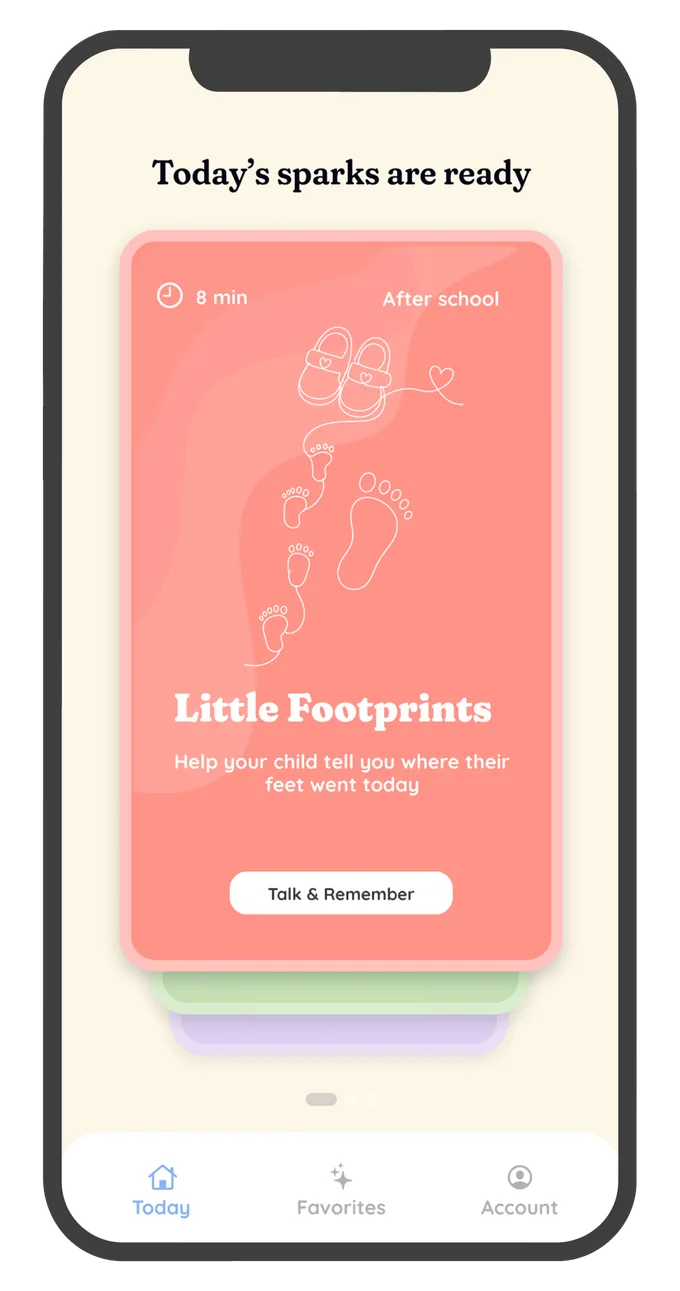Daily Talk app on a phone